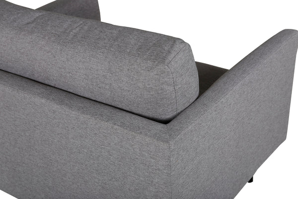 Fåtölj ZOOM Polyester W95xD84xH80cm-Grå