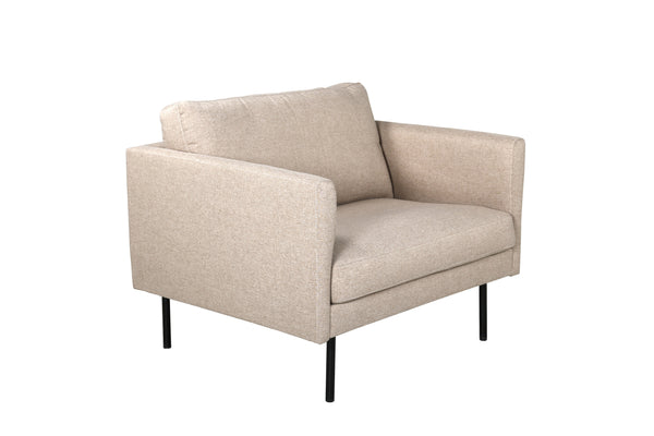 Fåtölj ZOOM Polyester W95xD84xH80cm-Beige