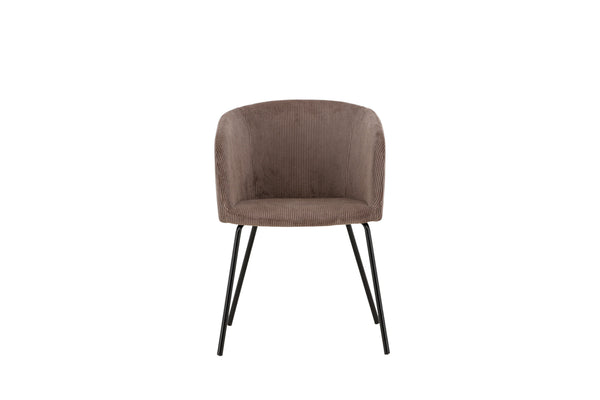 Matstolar BERIT Polyester Brun