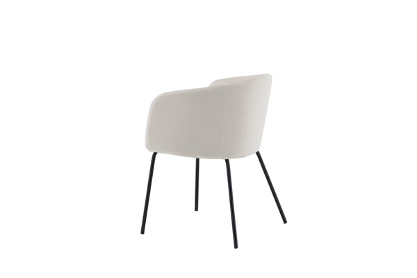 Matstolar BERIT Sammet 78x55x55cm Beige-1st