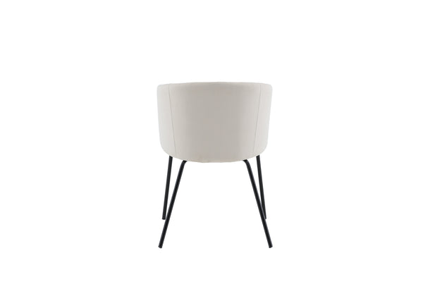 Matstolar BERIT Sammet 78x55x55cm Beige-1st