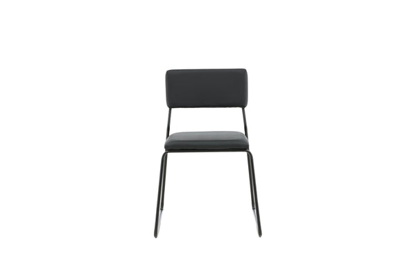 Matstolar KENTH PU 76x40x52cm Svart-2st
