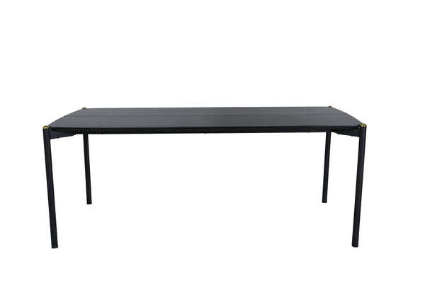 MATBORD PELLE Veneer 90x190 cm-Svart
