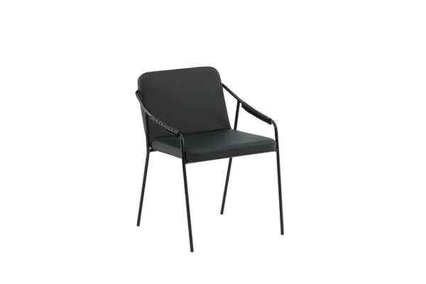 Matstolar TVIST PU 77x53x59cm Svart-2st