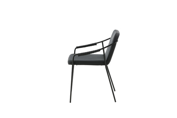 Matstolar TVIST PU 77x53x59cm Svart-2st