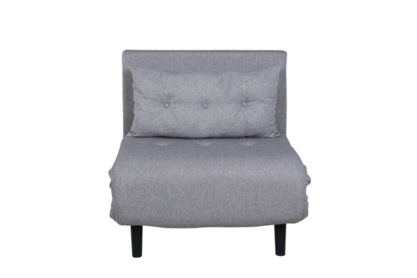 Bäddsoffa VICKY Polyester Grå