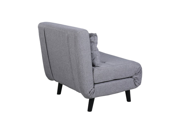 Bäddsoffa VICKY Polyester Grå