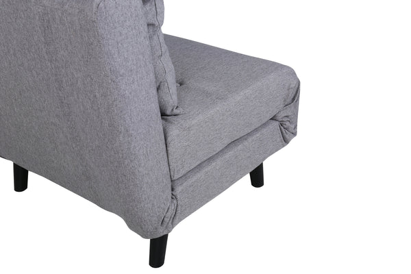 Bäddsoffa VICKY Polyester Grå