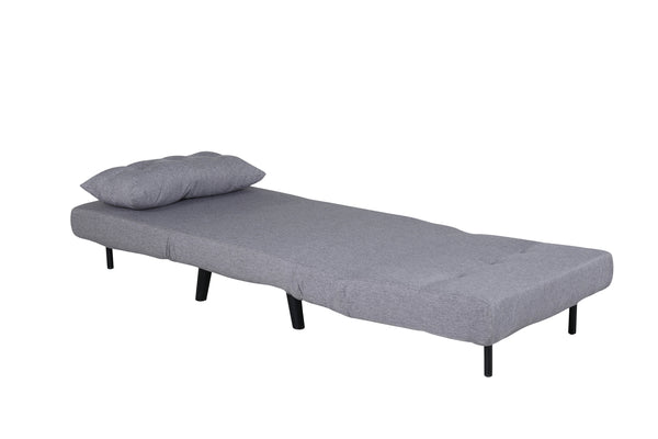 Bäddsoffa VICKY Polyester Grå