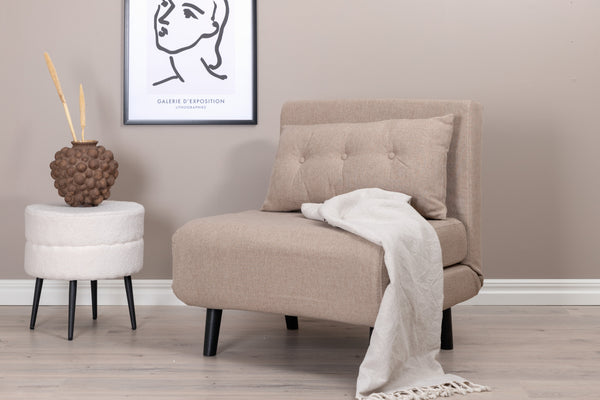 Bäddsoffa VICKY Polyester Beige