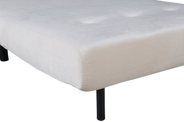 Bäddsoffa VICKY Sammet Beige