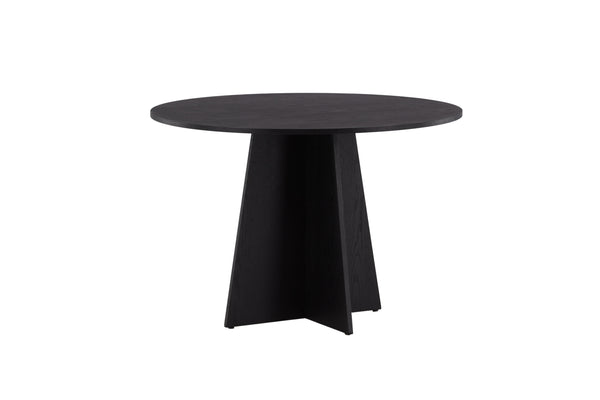 Matbord BOOTCUT MDF ⌀110 Svart