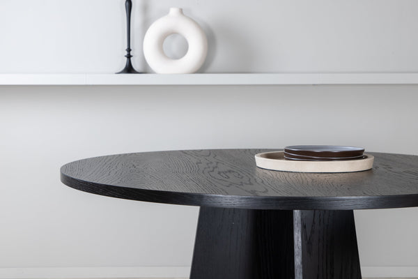 Matbord BOOTCUT MDF ⌀110 Svart