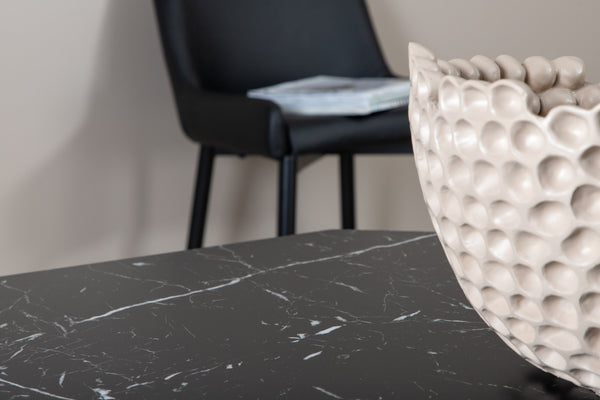 Matbord MARBS MDF ⌀110 Svart