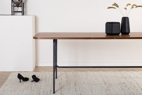 DINING TABLE UNO Veneer 90x200 cm-Nature