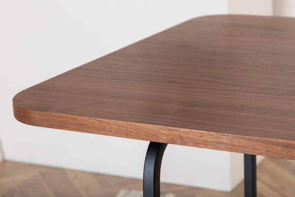 DINING TABLE UNO Veneer 90x200 cm-Nature