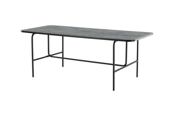 MATBORD UNO Veneer 90x200 cm-Svart