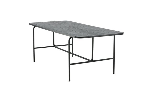 MATBORD UNO Veneer 90x200 cm-Svart