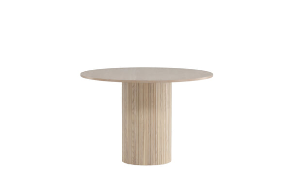 MATBORD BIANCA Veneer ⌀110 Vitputsad