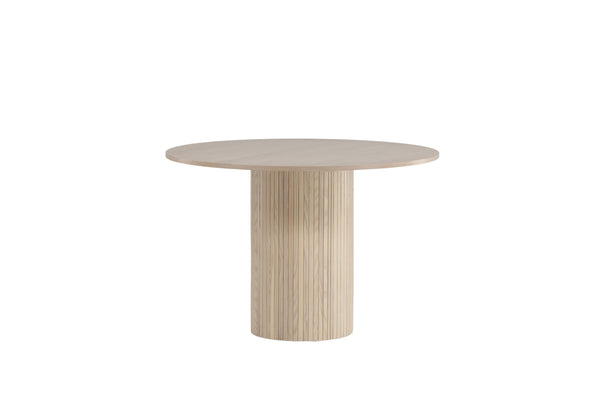 MATBORD BIANCA Veneer ⌀110 Vitputsad