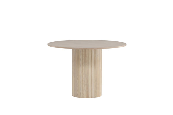MATBORD BIANCA Veneer ⌀110 Vitputsad