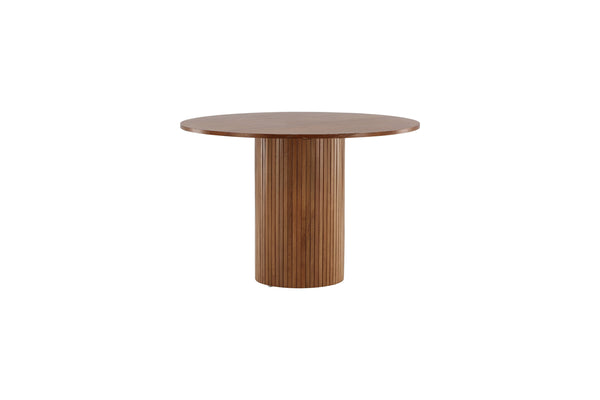 Matbord BIANCA Veneer ⌀110 Valnöt