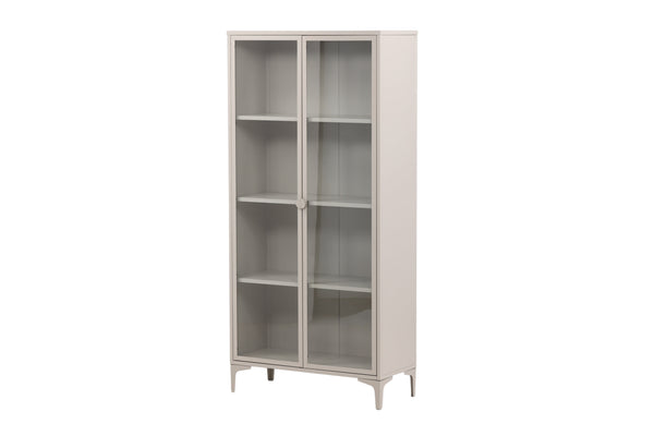 Skåp PIRING Stål 90x190 cm-Beige