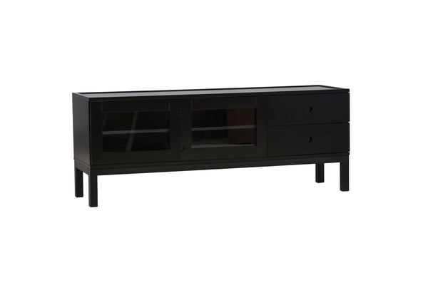 Byrå ALCOA MDF 150x,5 cm-Svart