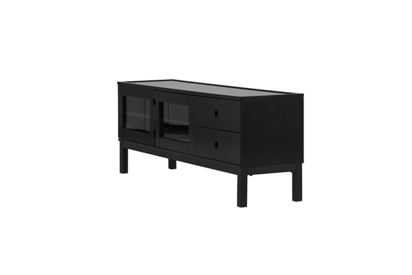 Byrå ALCOA MDF 150x,5 cm-Svart
