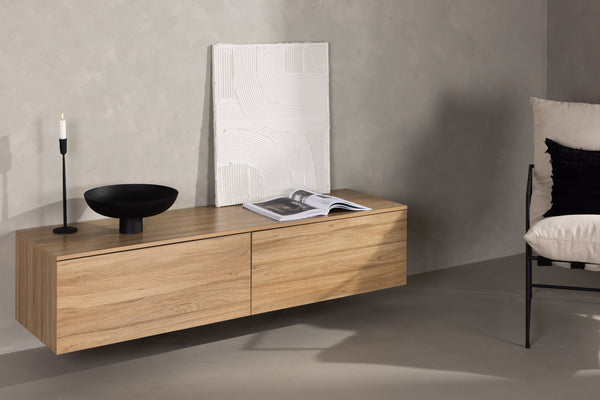 Bureau FRIHAMN Pappel 160x45 cm-Natur