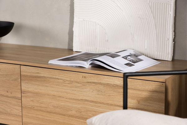Bureau FRIHAMN Pappel 160x45 cm-Natur
