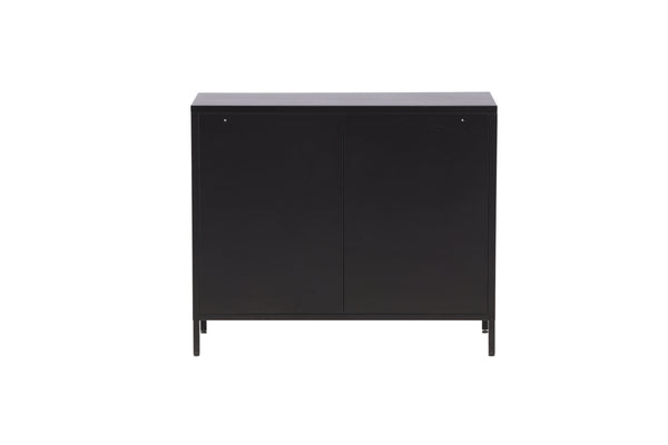 Skåp NETT Stål 90x75 cm-Svart