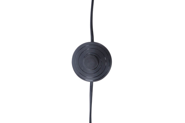 Golvlampa BATANG Stål E27-Svart