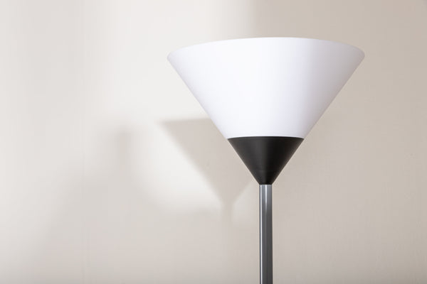 Golvlampa BATANG Stål E27-Vit