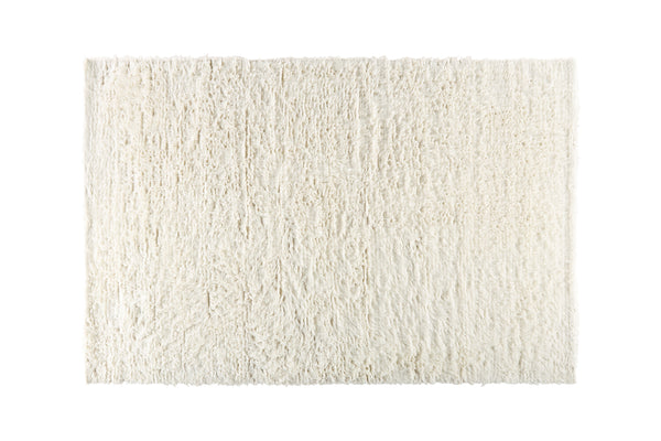 Rectangular Rug LEIKO Wool 230x160 White