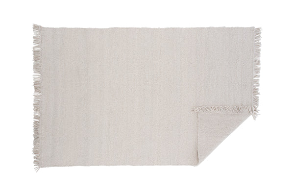 Rectangular rug BETINA Wool 230x160cm-White