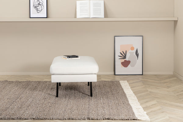Rectangular rug BETINA Wool 230x160cm-Brown