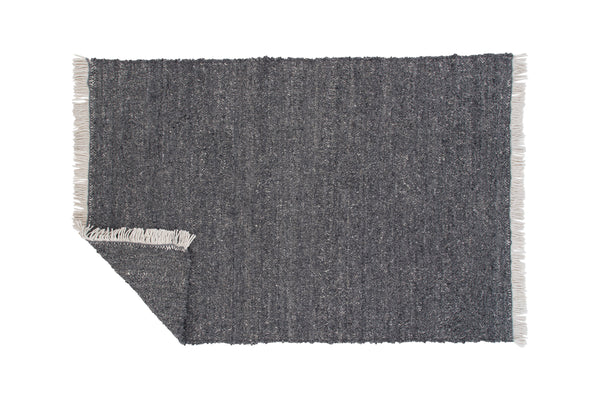 Rectangular rug BETINA Wool 400x300cm-Grey