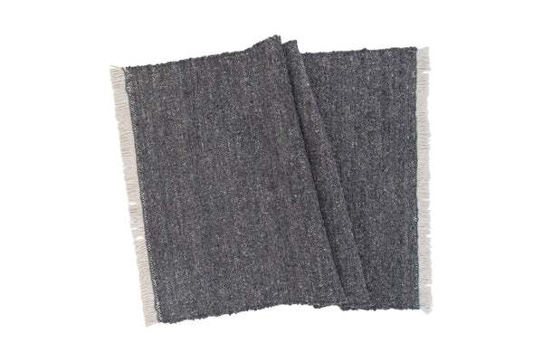 Rectangular rug BETINA Wool 400x300cm-Grey