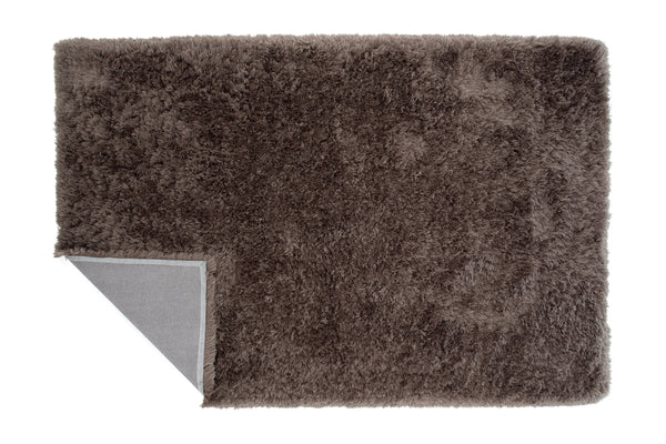 Rectangular rug GRACE Polyester 300x200cm-Brown