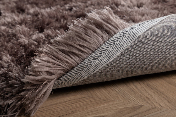 Rectangular rug GRACE Polyester 230x160cm-Brown