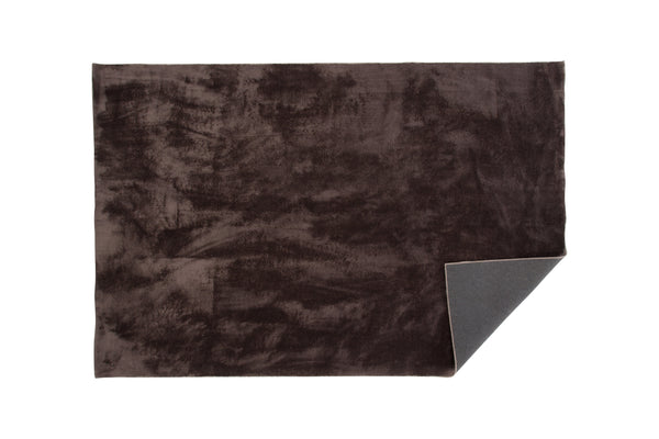 Rechteckiger Teppich BLANCA Polyester 230x160cm-Braun