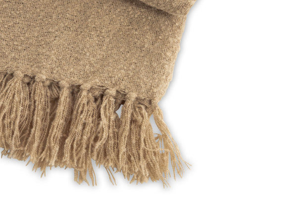 Überwürfe STANLY Polyester 170x130cm-Beige