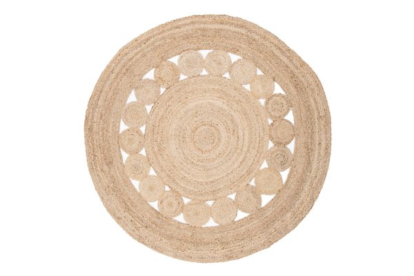 Rund matta ELIS Jute ⌀200-Natur