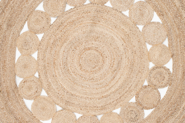 Rund matta ELIS Jute ⌀200-Natur