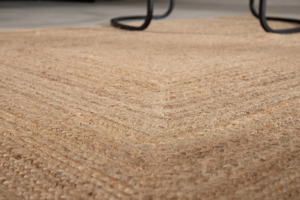 Rektangulär matta OLIVER Jute 230x160cm-Nature