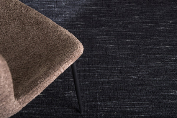 Rectangular rug ELTON Wool 230x160cm-Black