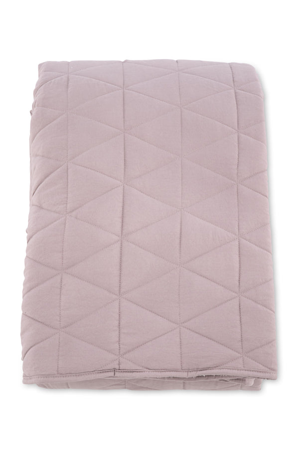 Överkast NILLA Polyester 180x260cm-Gammelrosa