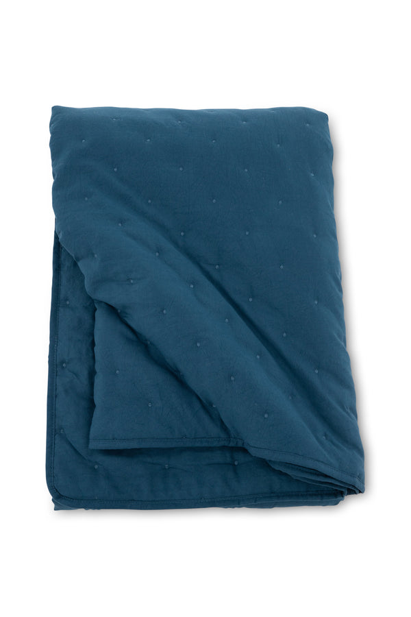 Överkast SALLY Polyester 80x180cm-Aqua