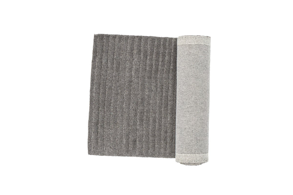Rectangular rug MILTON Wool 200x70cm-Dark grey